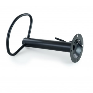 Подножка Black d-163mm 10*10см H полукруг