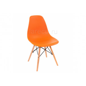 Стул деревянный Eames PC-015 оранжевый