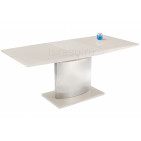 Стол стеклянный Tabel 160 champagne