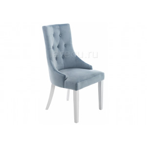 Стул деревянный Elegance white / blue