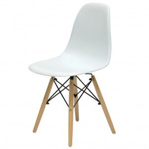 Стул Barneo N-12 WoodMold Eames style белый