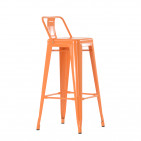 Барный стул Barneo N-242 Tolix style цвет RAL - металлический каркас Барный стул Barneo N-242 Tolix style цвет RAL - металлический каркас
